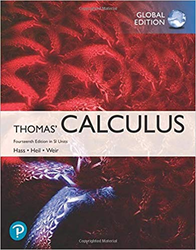 Thomas' Calculus in SI Units 14th Edition